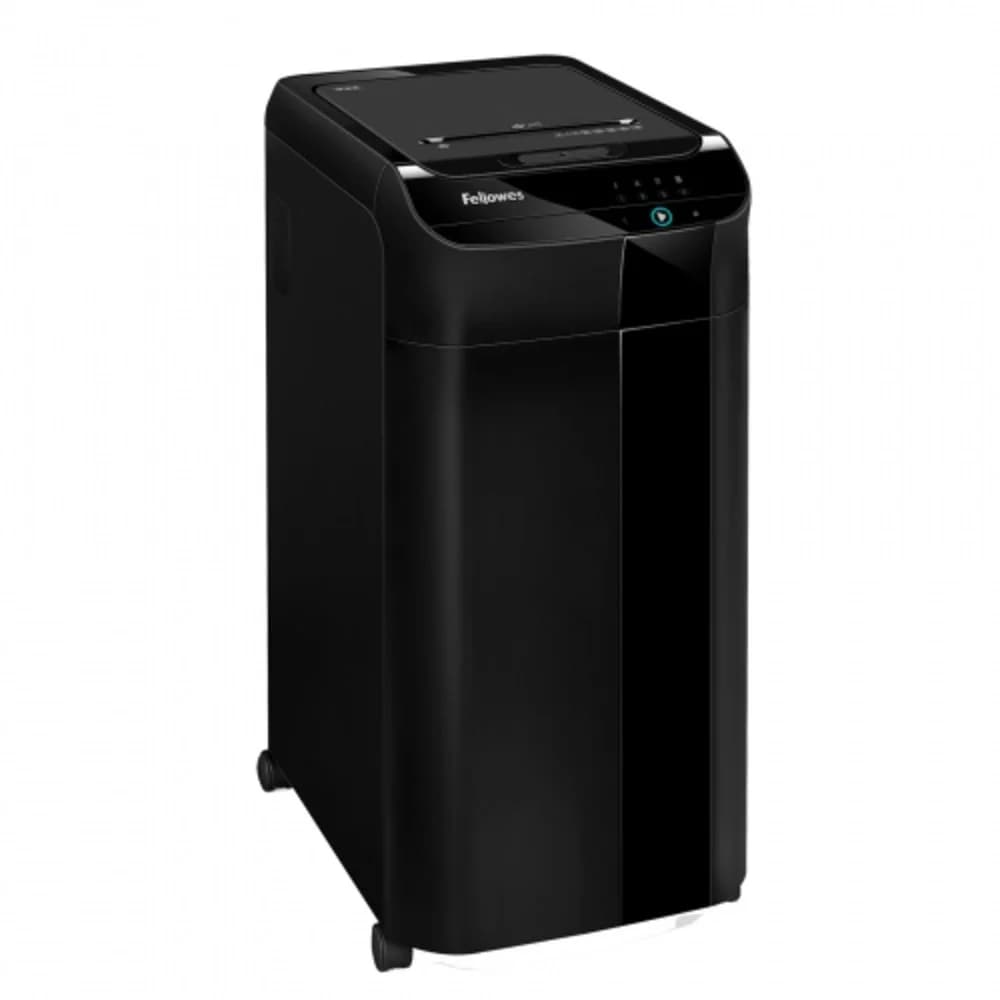 Шредер Fellowes® AutoMax® 350C, автоподача, DIN P-4, 4х38мм, 350лст., 68 лтр., Smart Lock.