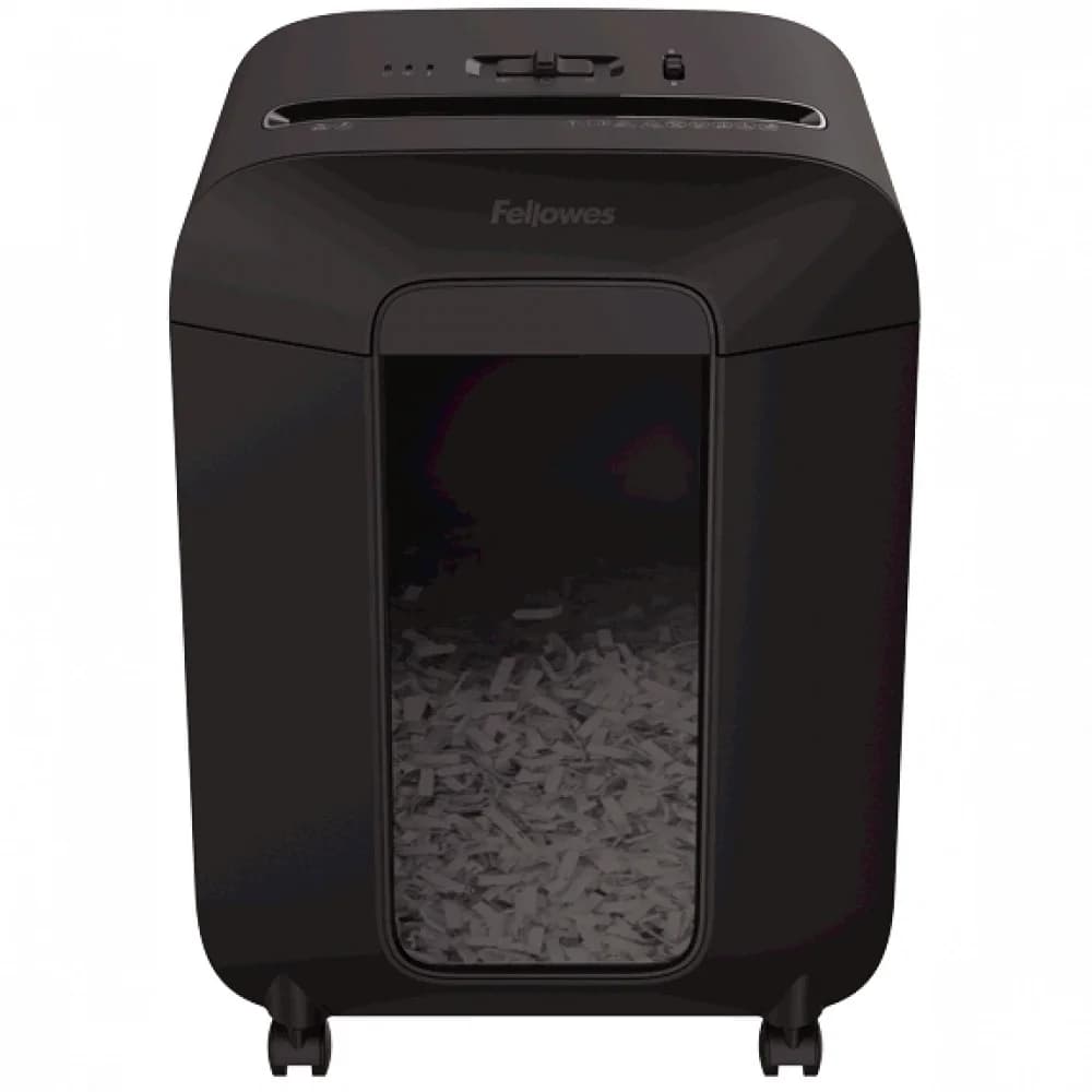 Шредер Fellowes PowerShred LX85 (секр.P-4) перекрестный 12лист. 19лтр. скрепки скобы пл.карты