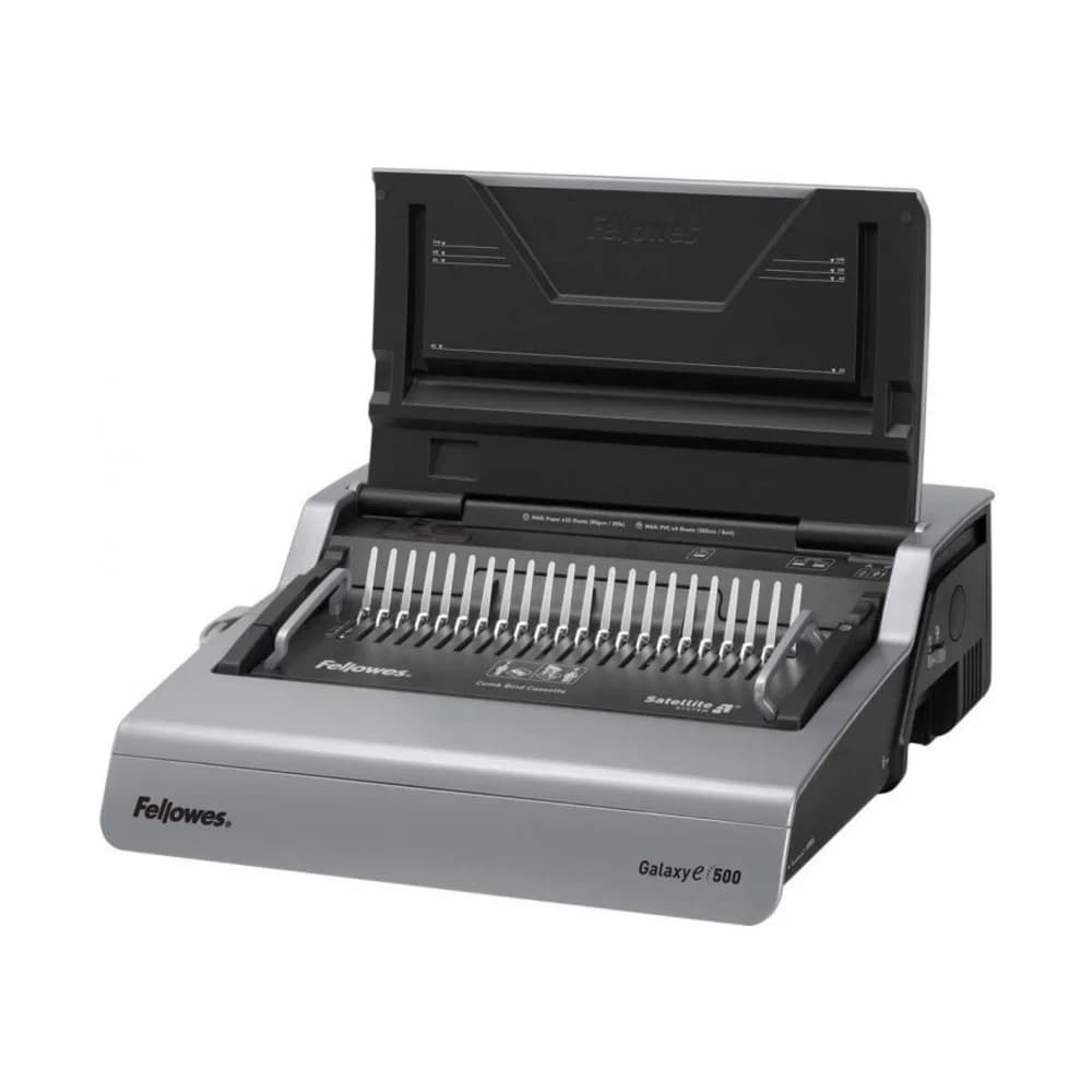 Переплетчик Fellowes Galaxy E (FS-56221) A4/перф.25л.сшив/макс.500л./пластик.пруж. (6-50мм)/электр.