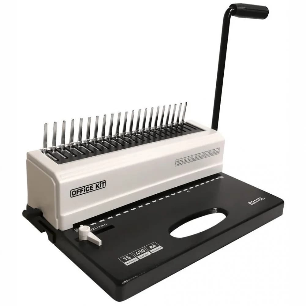 Переплетный аппарат на пластиковую пружину Office Kit B2115L