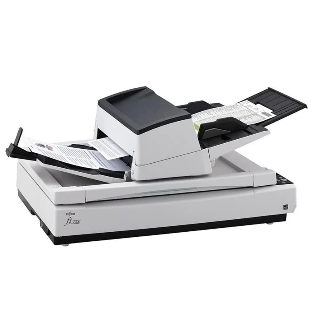 fi-7700, ADF 300 + Flatbed, A3, 100 ppm, USB 3.0