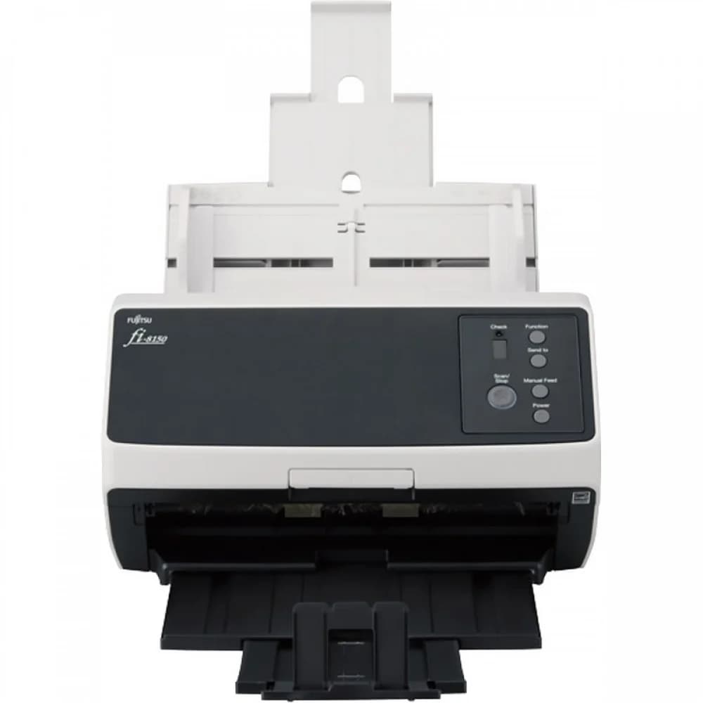 Fujitsu scanner fi-8150 Сканер уровня рабочей группы, 50 стр/мин, 100 изобр/мин, А4, двустороннее устройство АПД, USB 3.2, светодиодная подсветка.
