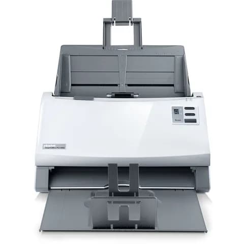 Plustek SmartOffice PS3180U – это высокоскоростной цветной дуплексный документ-сканер. Скорость сканирования данной модели до 80 страниц в минуту. Ультразвуковой датчик двойного захвата обеспечивает