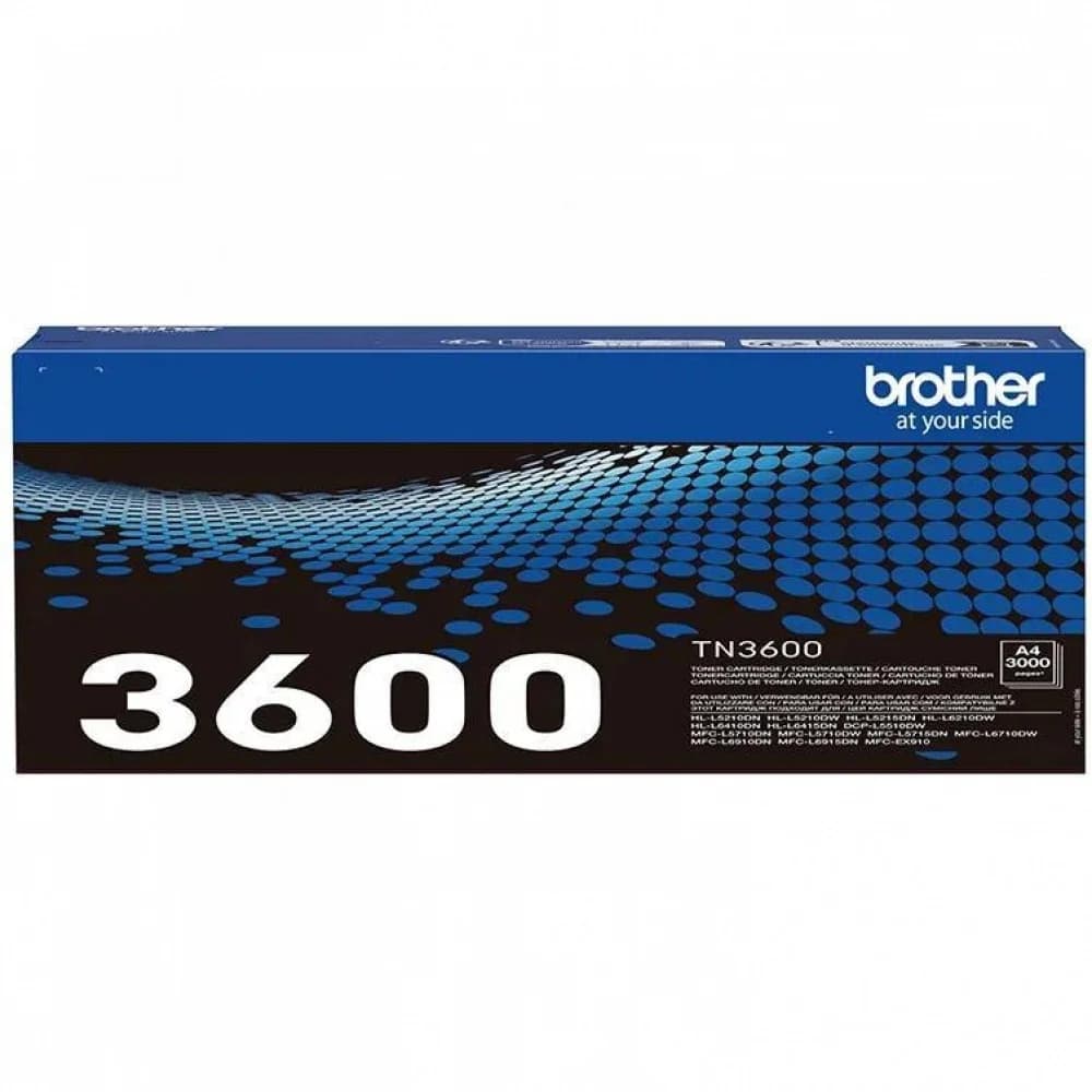 TN3600 - Тонер TN-3600 для Brother HLL5210DN/5210DW/5215DN/6210DW/6410DN/6415DN/DCPL5510DN/MFCL5710DN/5715DN/5710DW/6710DW/6910DN/6915N (3000стр)