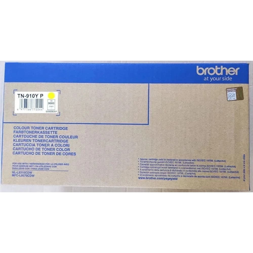 Brother TN910YP Тонер-картридж для HL-L9310CDW/MFC-L9570CDW жёлтый (9000 стр.) аналог TN910Y
