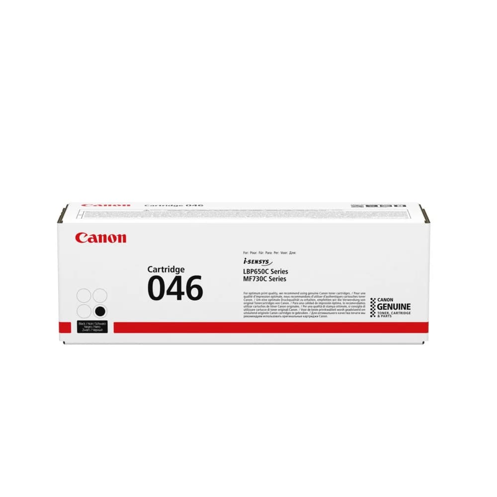 Картридж Canon/046 Bk/Лазерный цветной/черный