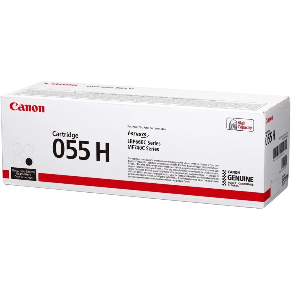 Картридж лазерный Canon 055HBK 3020C002 черный (7600стр.) для Canon LBP663Cdw/LBP664Cx/MF746Cx/MF742Cdw/MF744Cdw