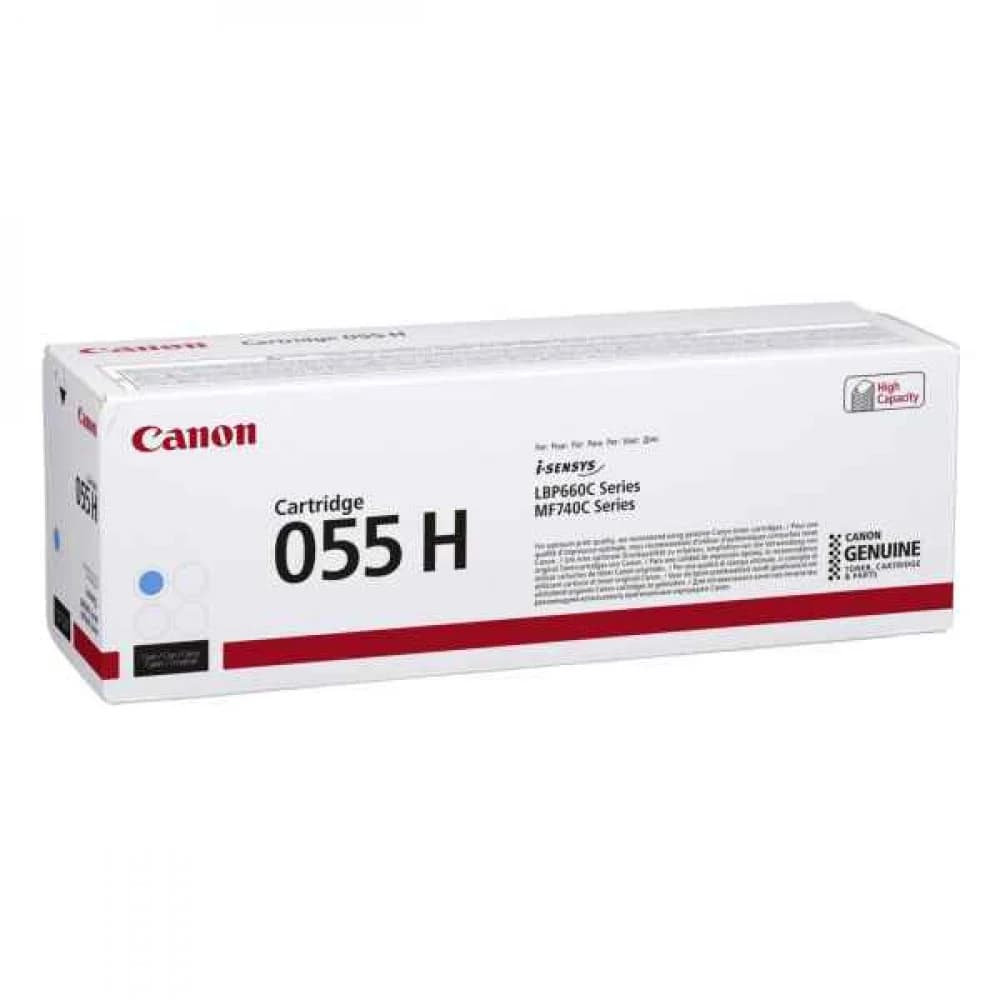 Картридж лазерный Canon 055HC 3019C002 голубой (5900стр.) для Canon LBP663Cdw/LBP664Cx/MF746Cx/MF742Cdw/MF744Cdw
