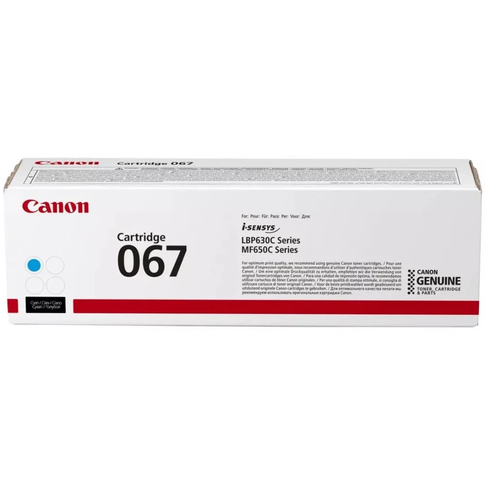 Картридж Canon/067/Лазерный цветной/Синий