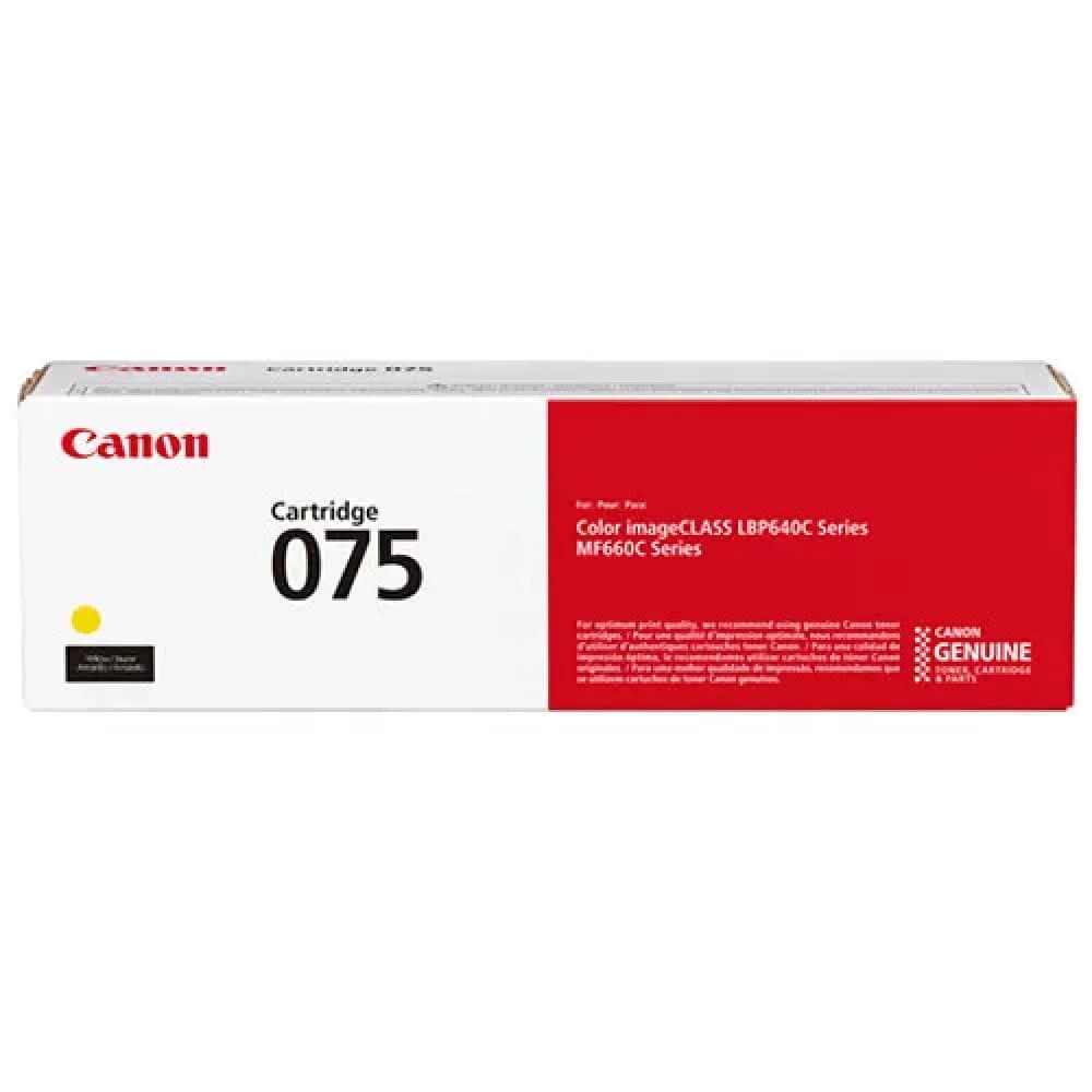 Картридж, Canon, CARTRIDGE 075 Yellow, 6362C002AA, для i-SENSYS LBP646Сdw/LBP647Cdw, MF664Cdw/MF667Cdw, 1 300 стр. (А4)