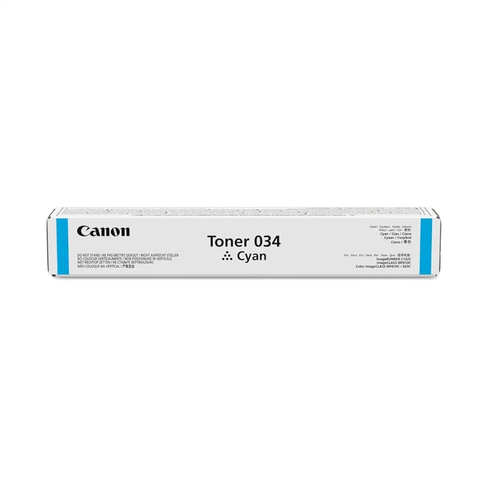 Тонер-картридж, Canon, Toner 034, Cyan, для iR C1225, 9453B001AA
