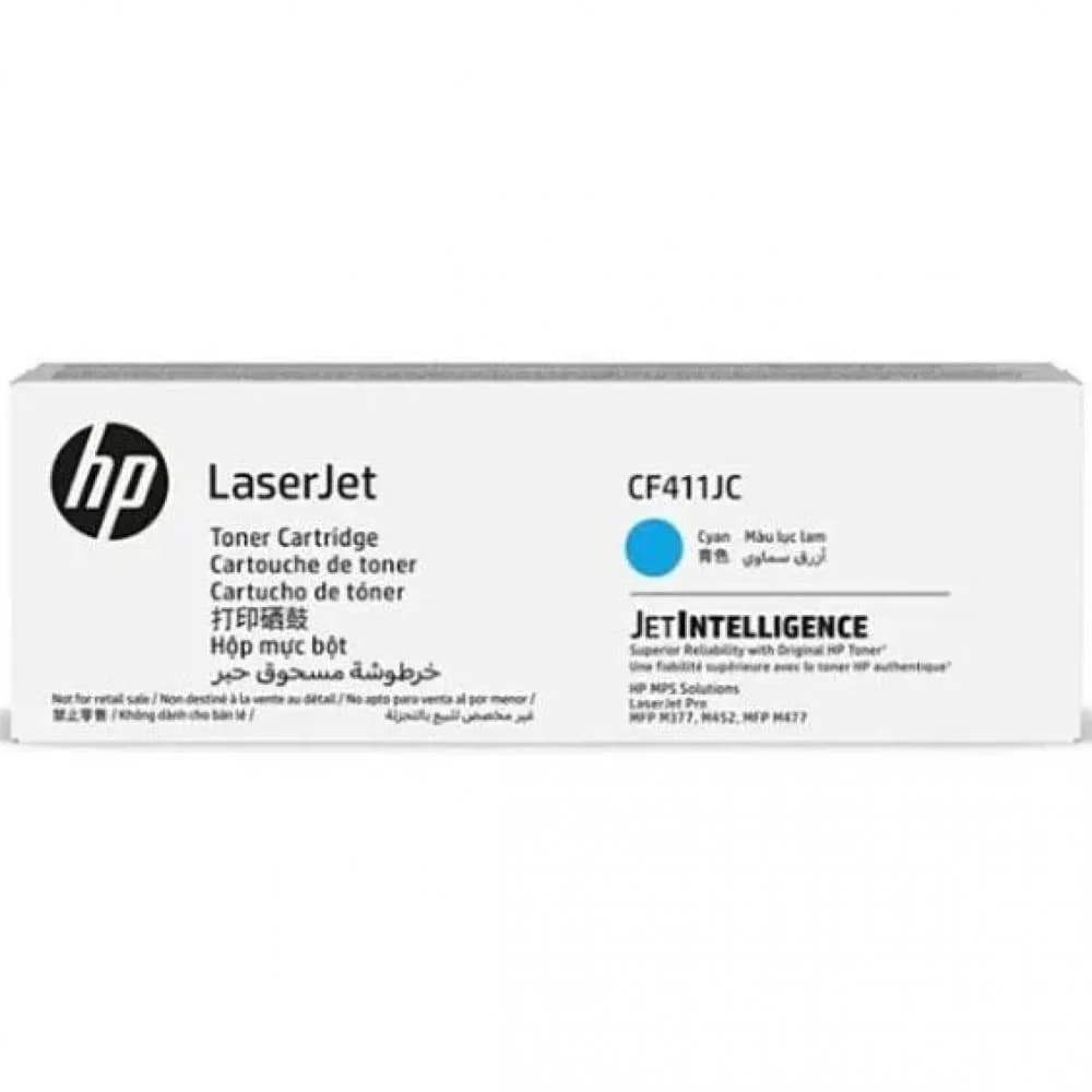 Cartridge HP 410J для CLJ M477/M452/M377dw, голубой (6 000 стр.) (белая упаковка)
