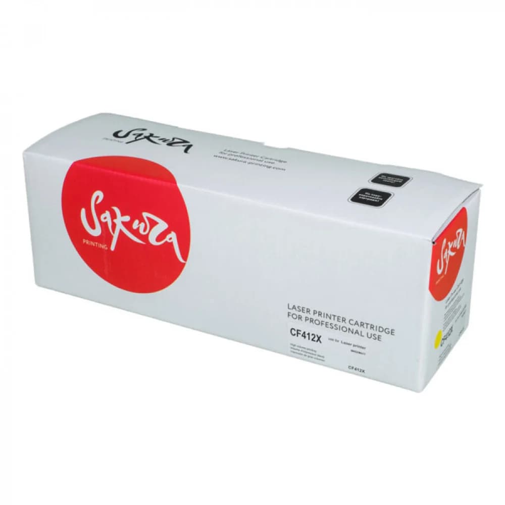 Cartridge HP Europe/CF412X/Лазерный/желтый
