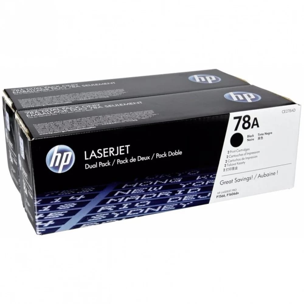 Картридж HP/CE278AF/Лазерный/черный