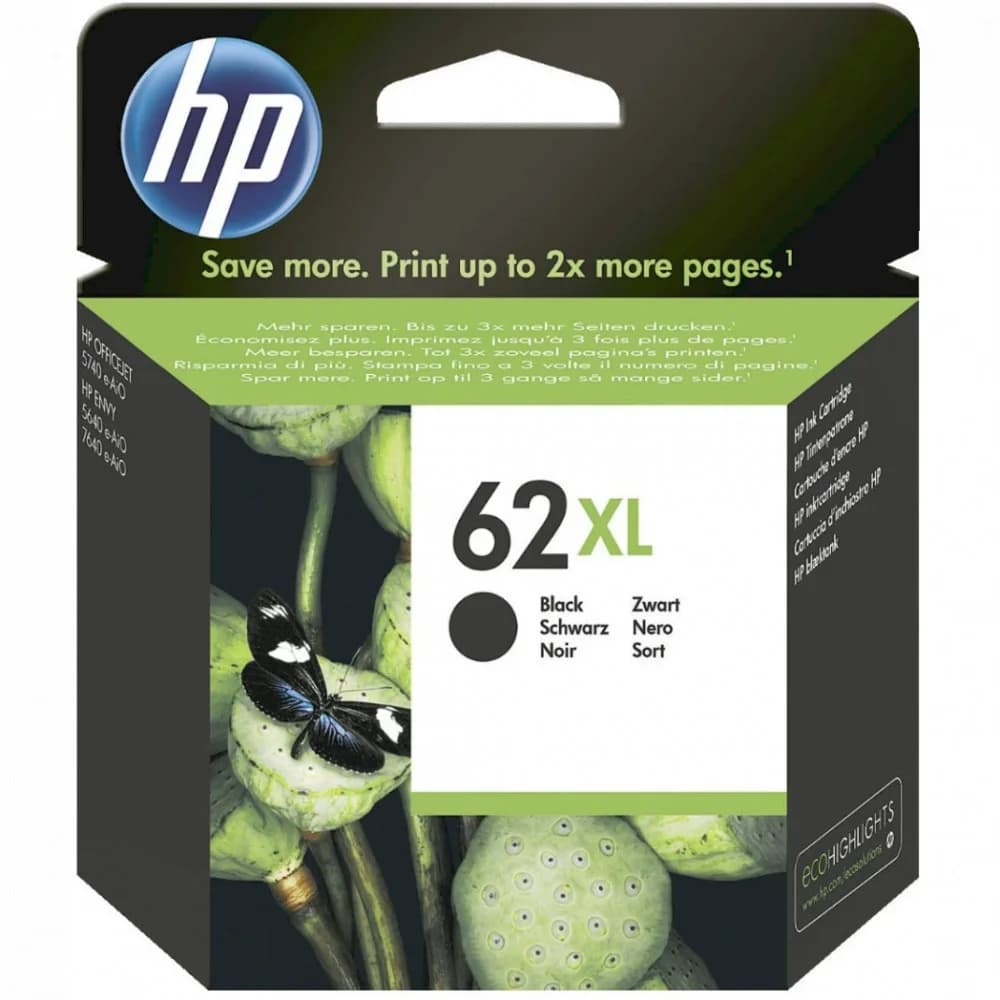 Картридж струйный HP 62XL C2P05AE черный (600стр.) для HP HP OfficeJet 200