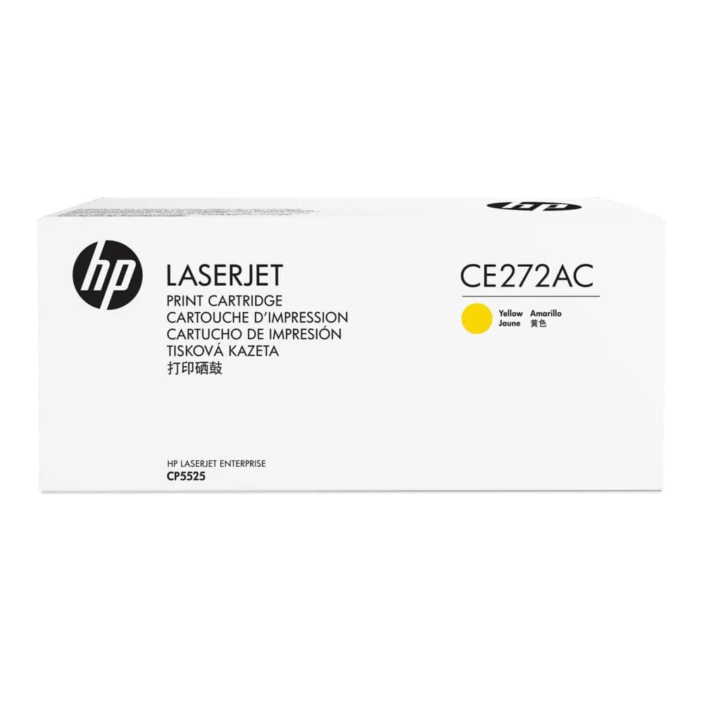 Картридж HP Europe/CE272AC/Лазерный/желтый