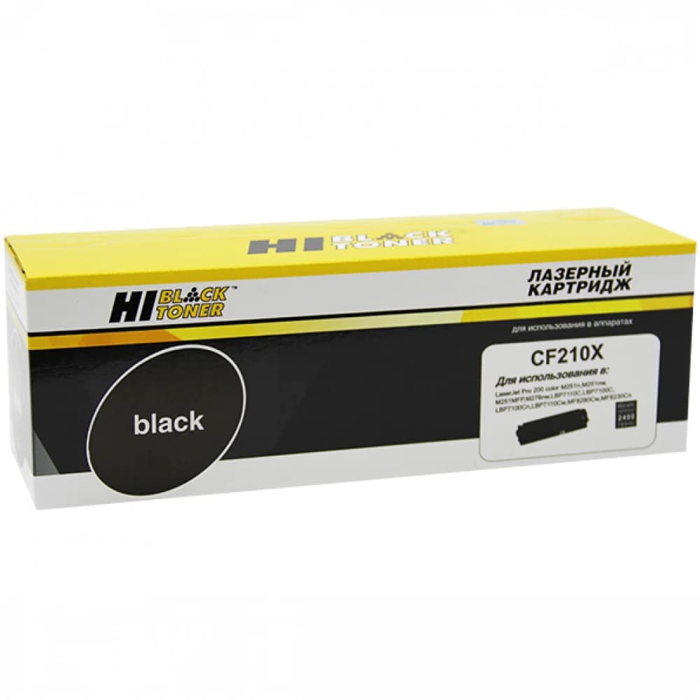 Cartridge HP 131X для LJ Pro 200 M251/MFP M276, черный (2400 стр.)