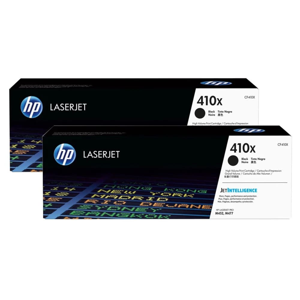 Cartridge HP 410XD для HP CLJ M477/M452/M377dw, черный, двойная упаковка (2 х 6 500 стр.)