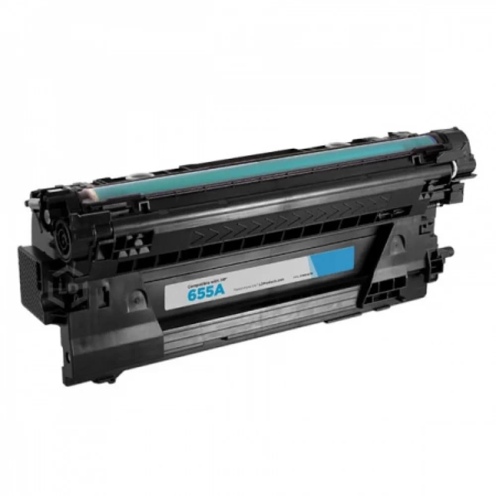 Cartridge HP 655A для HP CLJ M652/ M653, MFP M681/ M682 (10 500 стр.), голубой