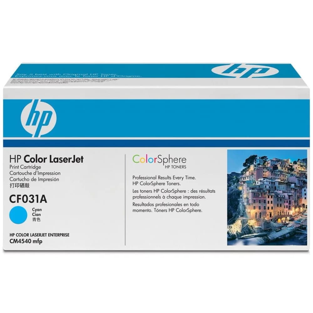 HP CLJ CM4540MFP CYAN PRINT CART
