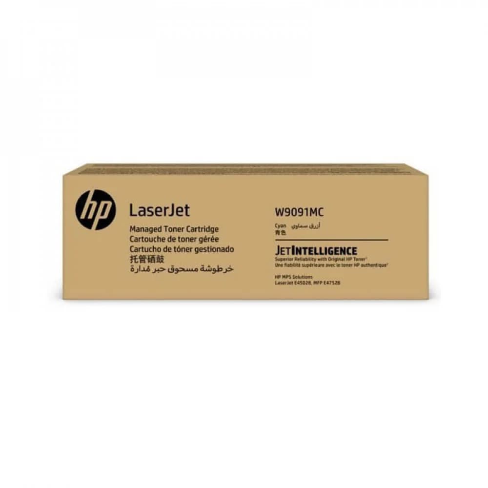 Тонер-картридж HP Europe/W9091MC/Лазерный/Синий