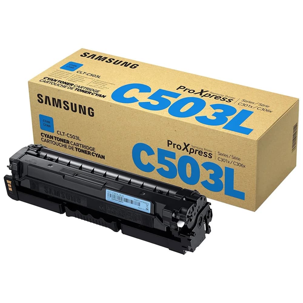 Samsung CLT-C503L H-Yld Cyan Toner Cr