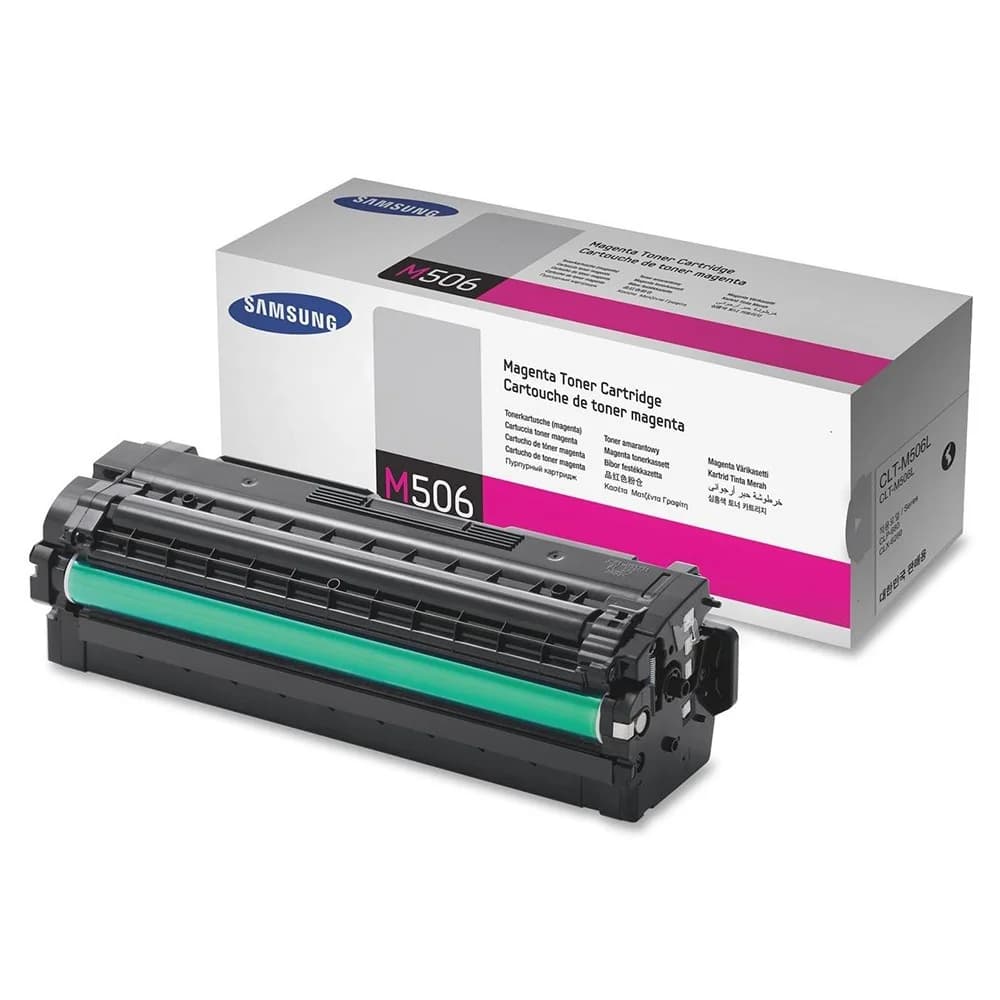 Samsung CLT-M506L High Yield Magenta Toner Cartridge