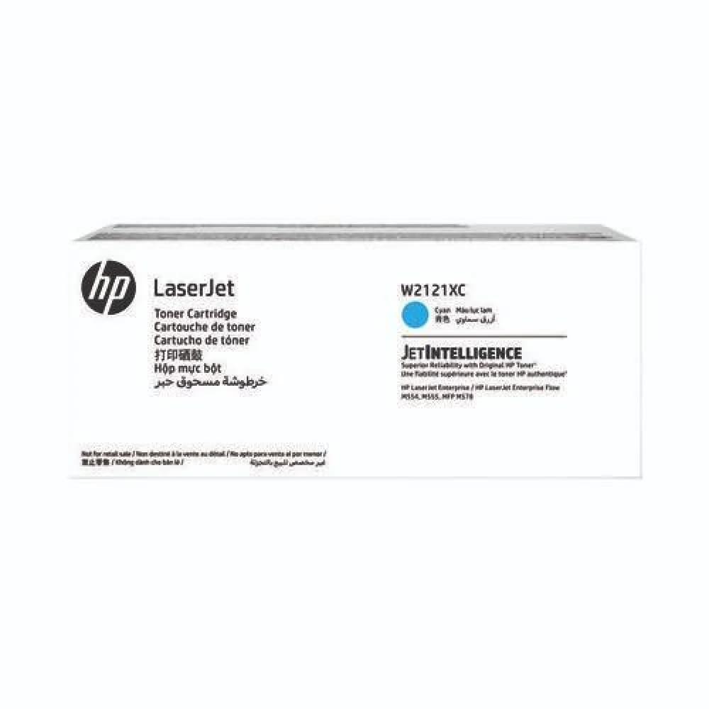 Cartridge HP 212X для CLJ Enterprise M554/M555/M578 , голубой ( 10 000 стр.) (белая упаковка)