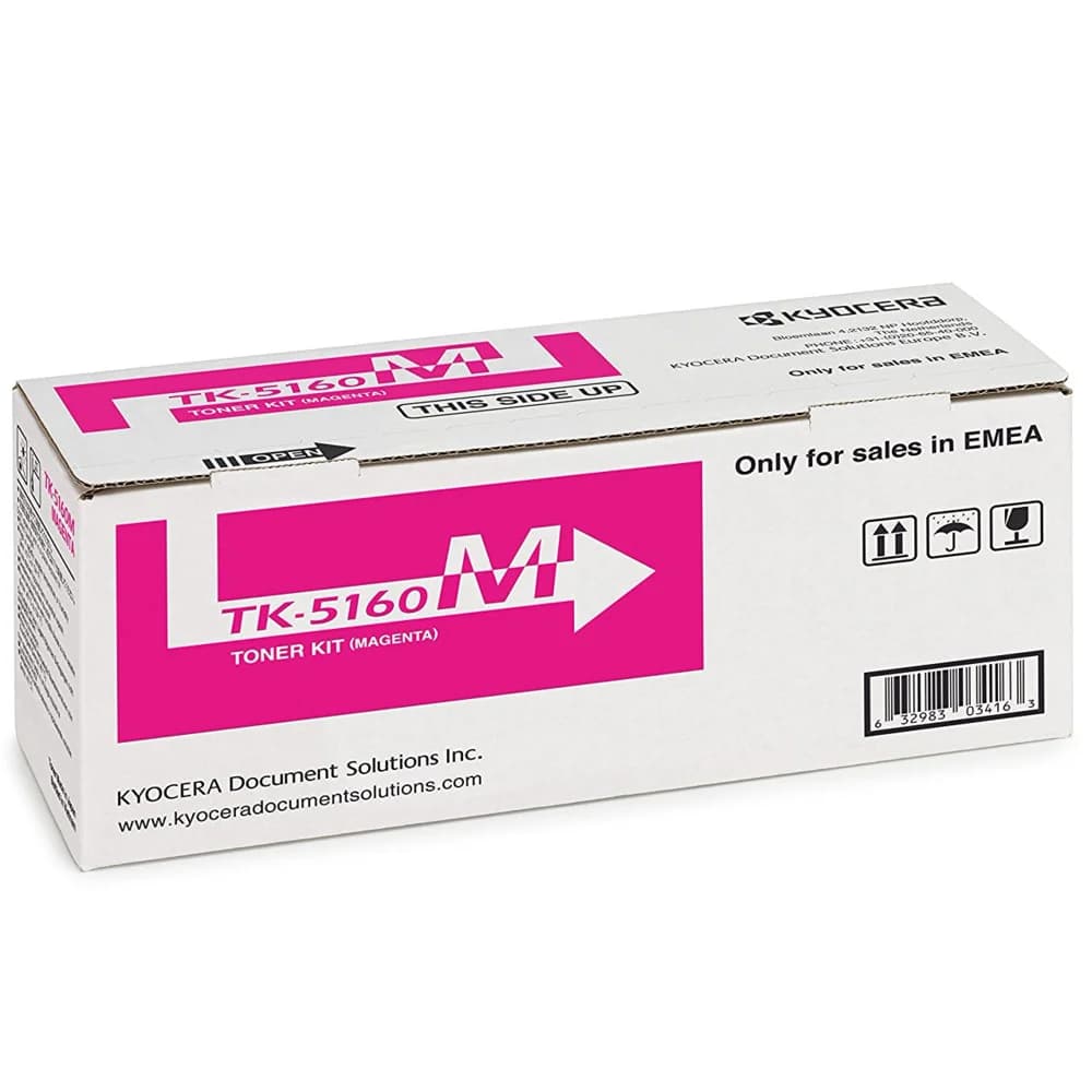 Тонер-картридж Kyocera TK-5160M (малиновый) ECOSYS P7040cdn (12 000 стр.)