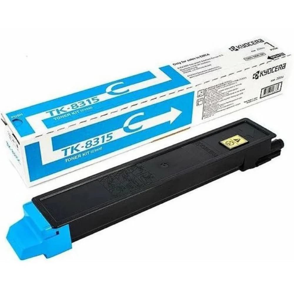 Тонер Картридж Kyocera TK-8315C голубой для TASKalfa 2550ci (6000стр.).