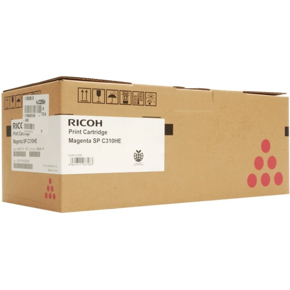 Принт-картридж Ricoh тип SPC310HE малиновый, высокой емкости (6k)
