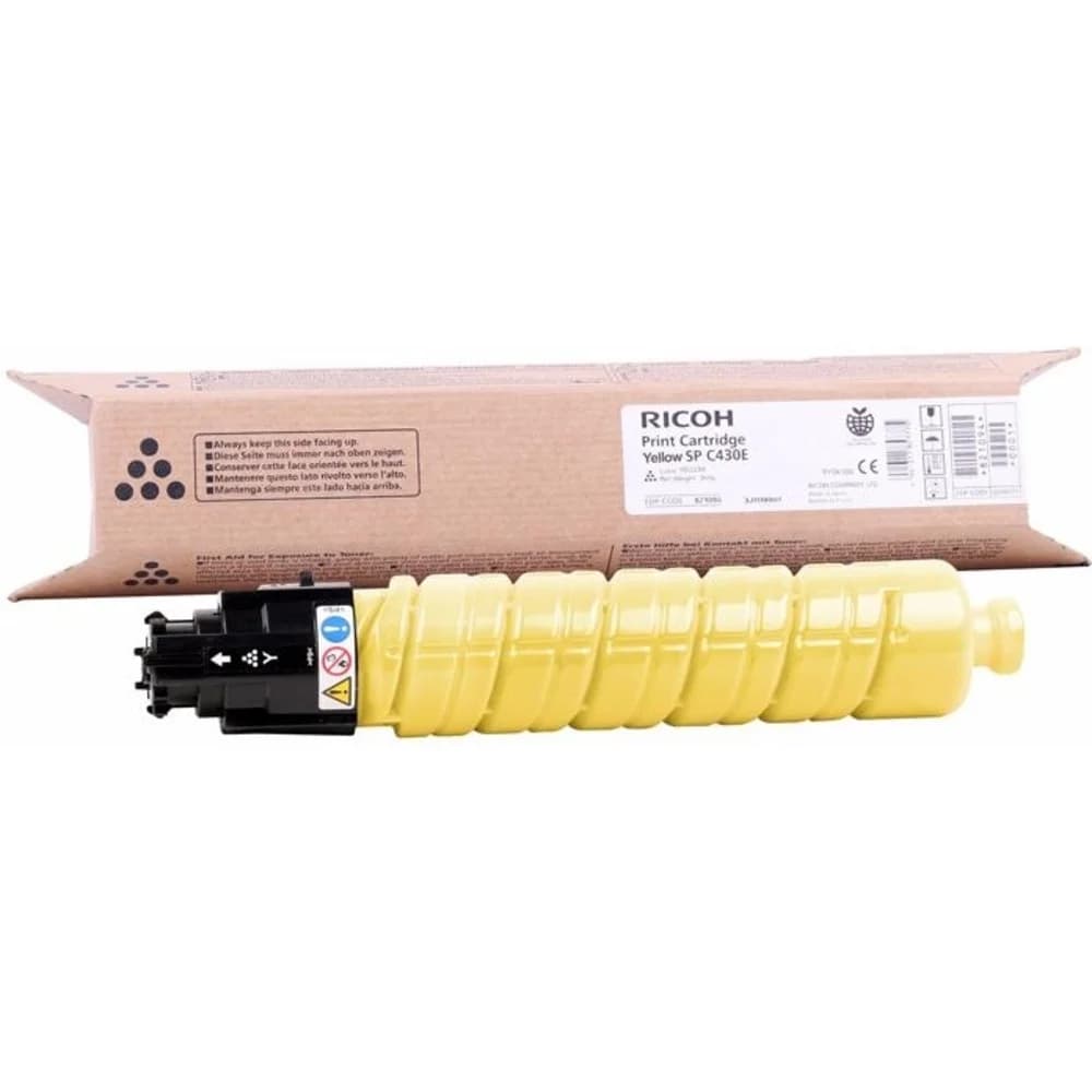 Тонер-картридж Ricoh тип SPC430E жёлтый (24k)