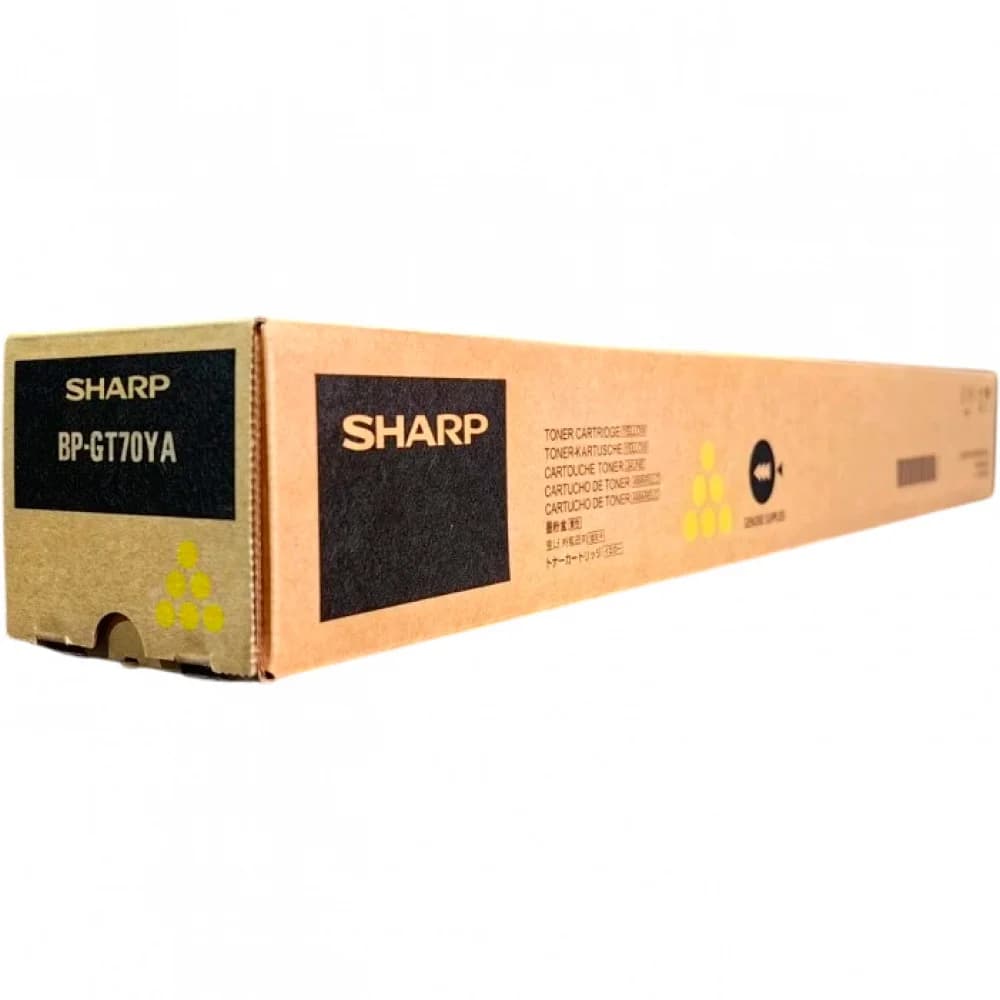 BPGT70YA - Тонер-картридж желтый(24K) для Sharp BP50Cxx/BP55C/BP60Cxx/BP70Cxx