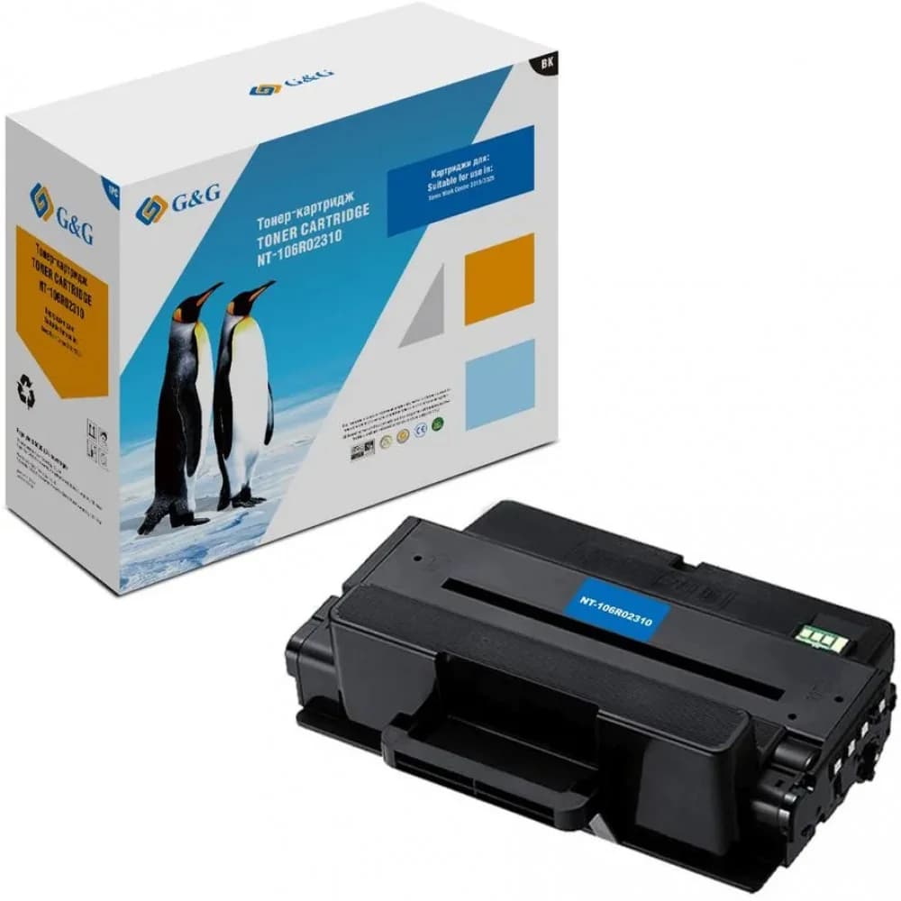 Картридж лазерный Xerox 106R02310 черный (5000стр.) для Xerox WC 3315/3325