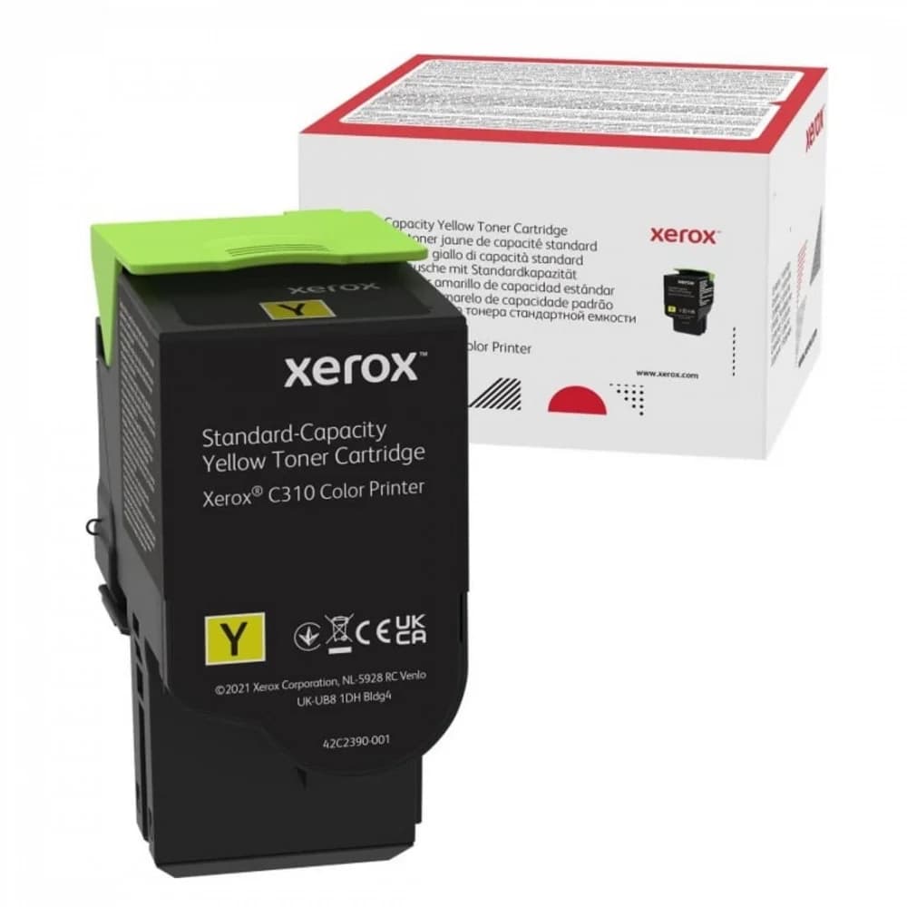 Тонер-картридж стандартной емкости, Xerox, 006R04363 (жёлтый), Для Xerox C310/C315, 2 000 страниц (А4)