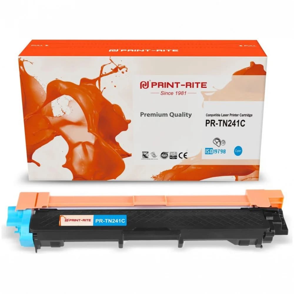 Тонер-картридж TN241C для HL-3140CW, HL-3170CDW, DCP9020CW, MFC-9330CDW голубой (1400 стр)