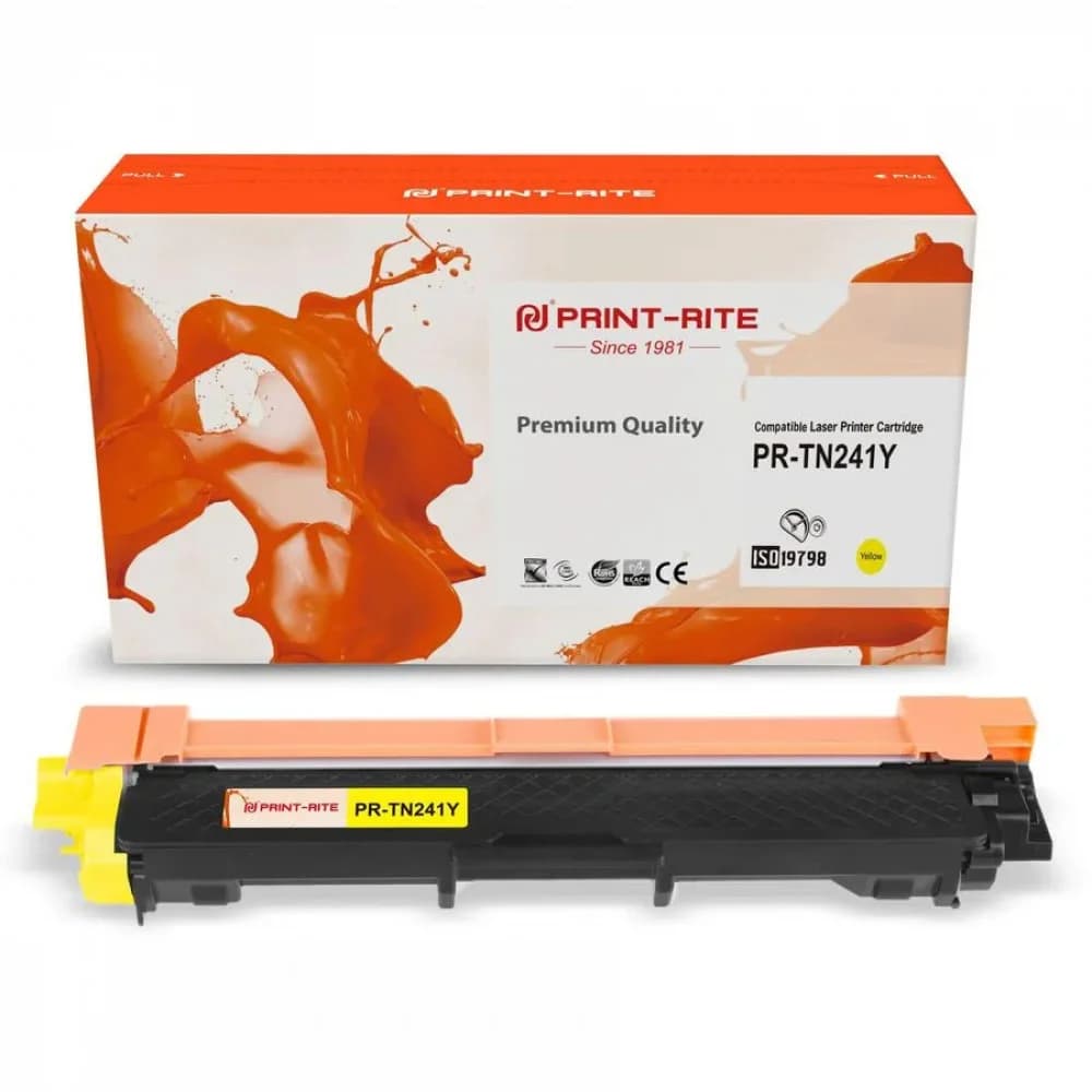 Тонер-картридж TN241Y для HL-3140CW, HL-3170CDW, DCP9020CW, MFC-9330CDW жёлтый (1400 стр)