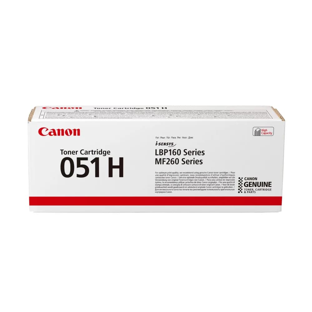 Тонер Картридж Canon 051H 2169C002 черный (4100стр.) для Canon LBP162dw