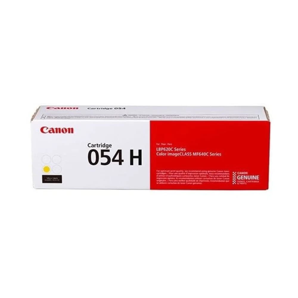 Картридж лазерный Canon 054 H Y 3025C002 желтый (2300стр.) для Canon MF645Cx/MF643Cdw/MF641Cw/LBP623Cdw/621Cw