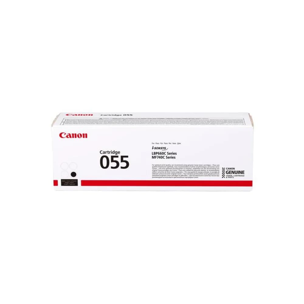 Картридж лазерный Canon 055BK 3016C002 черный (2300стр.) для Canon LBP663Cdw/LBP664Cx/MF746Cx/MF742Cdw/MF744Cdw