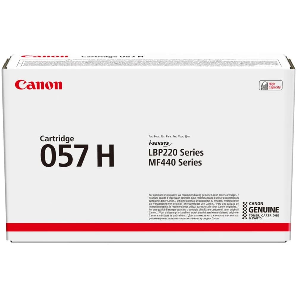 Картридж лазерный Canon 057 H 3010C002 черный (10000стр.) для Canon i-SENSYS LBP223dw Canon i-SENSYS LBP226dw Canon i-SENSYS MF443dw Canon i-SENSYS MF445dw Canon i-SENSYS LBP233dw Canon i-SENSYS MF4