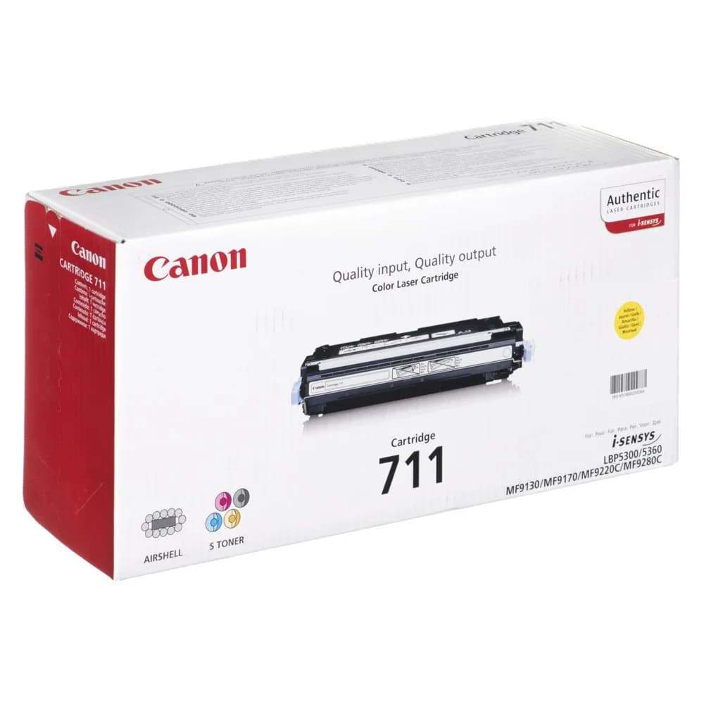 CARTRIDGE 711 YELLOW/LBP5300