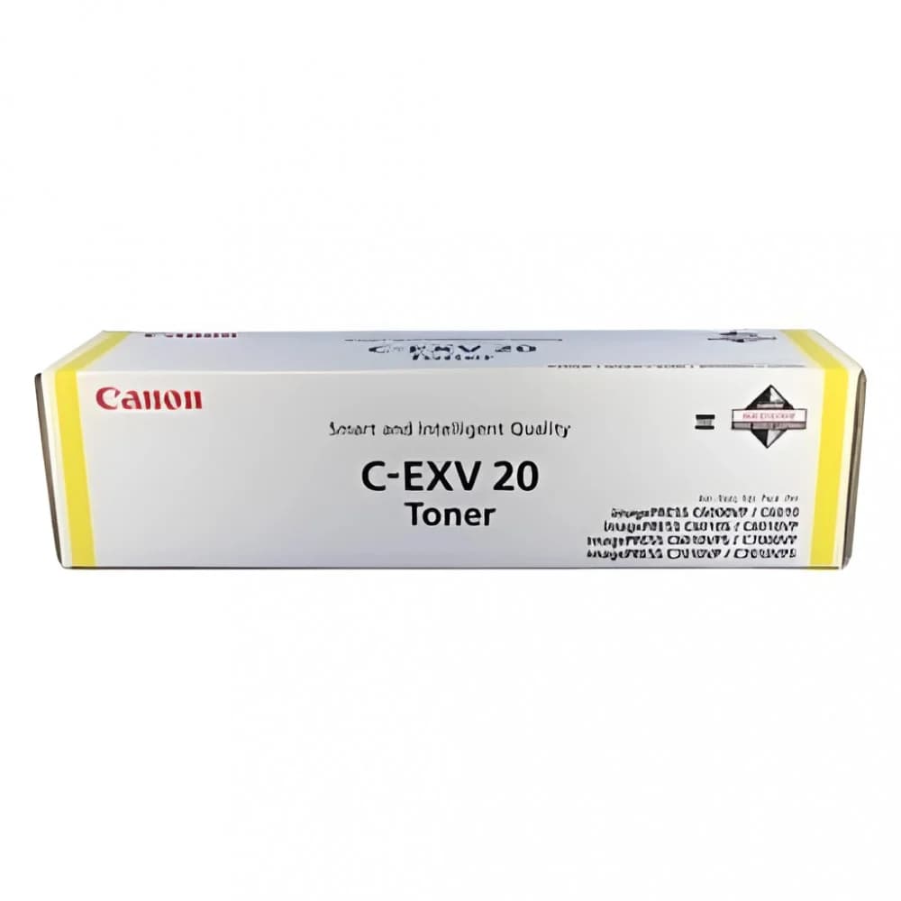 Тонер-картридж, Canon, C-EXV20 TONER, YELLOW, для imagePRESS C6000, 0439B002AA
