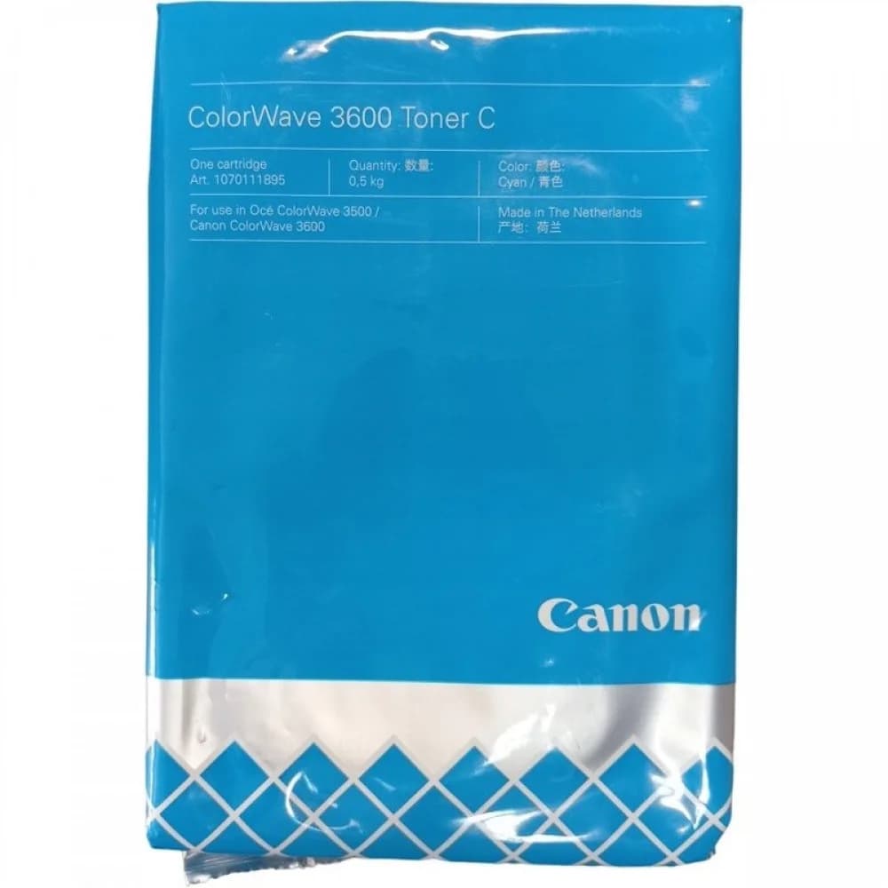 Тонер-картридж Canon Oce ColorWave 3600 голубой, 500 г