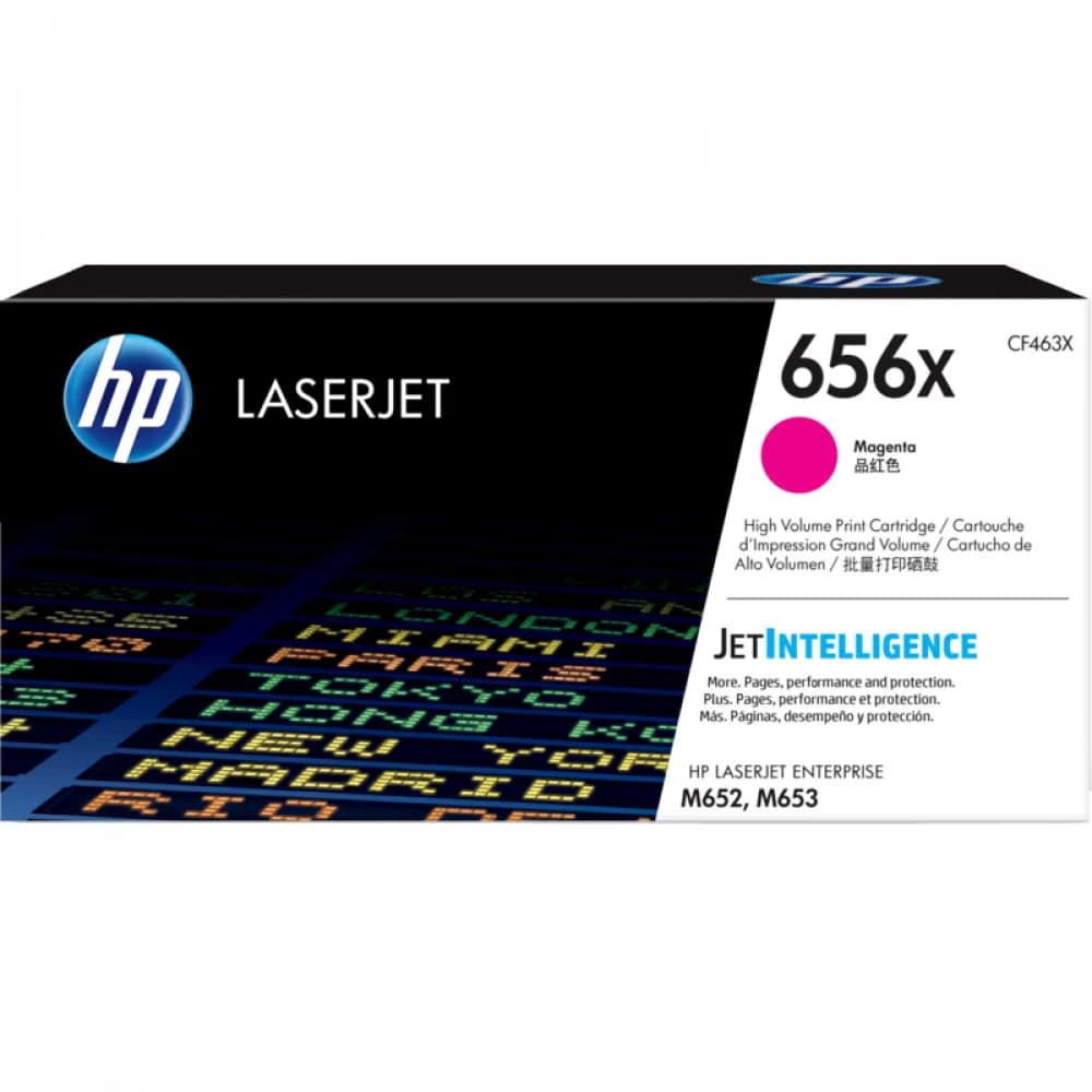 Картридж лазерный HP 656X CF463XC пурпурный (22000стр.) для HP HP CLJ M652/M653