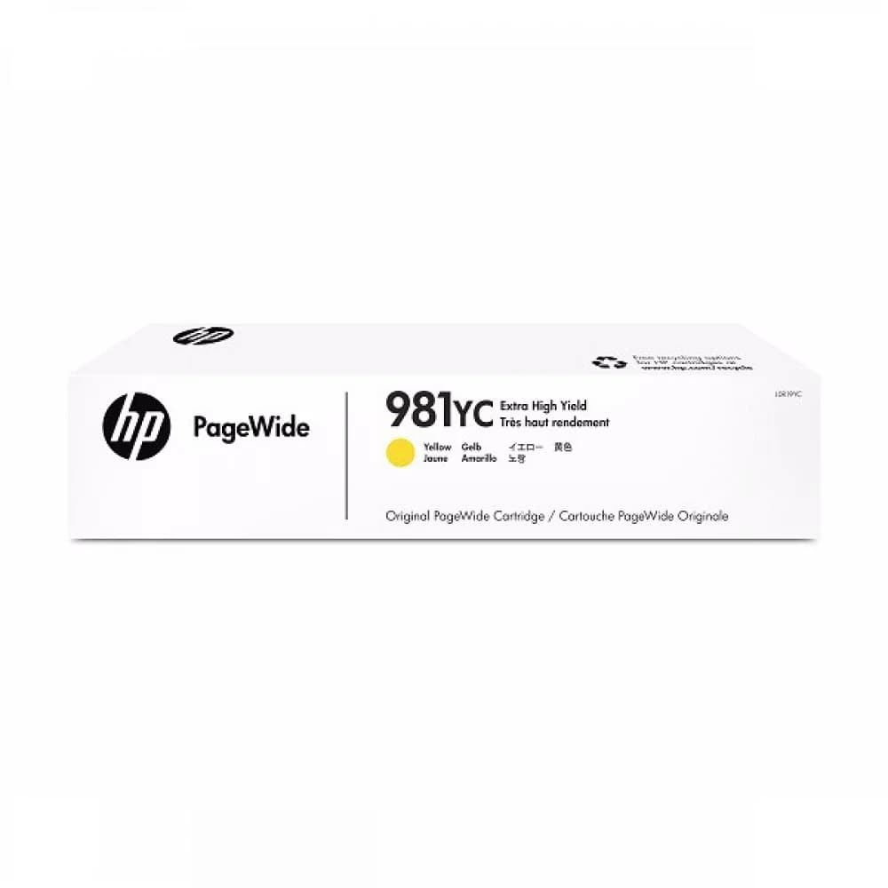 HP 981YC Yellow Contract PageWide Crtg