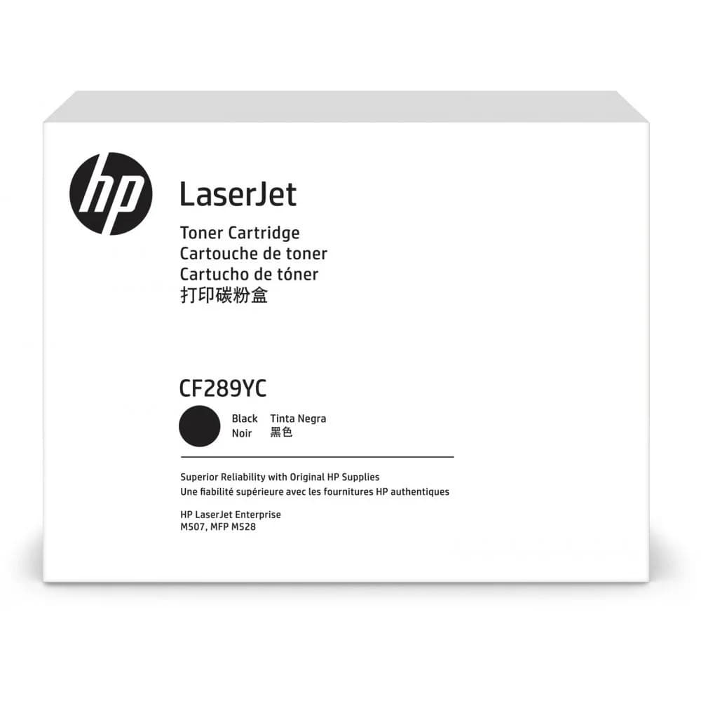 Картридж лазерный HP 89Y CF289YC черный (20000стр.) для HP LJ M507/MFP M528 (техн.упак)