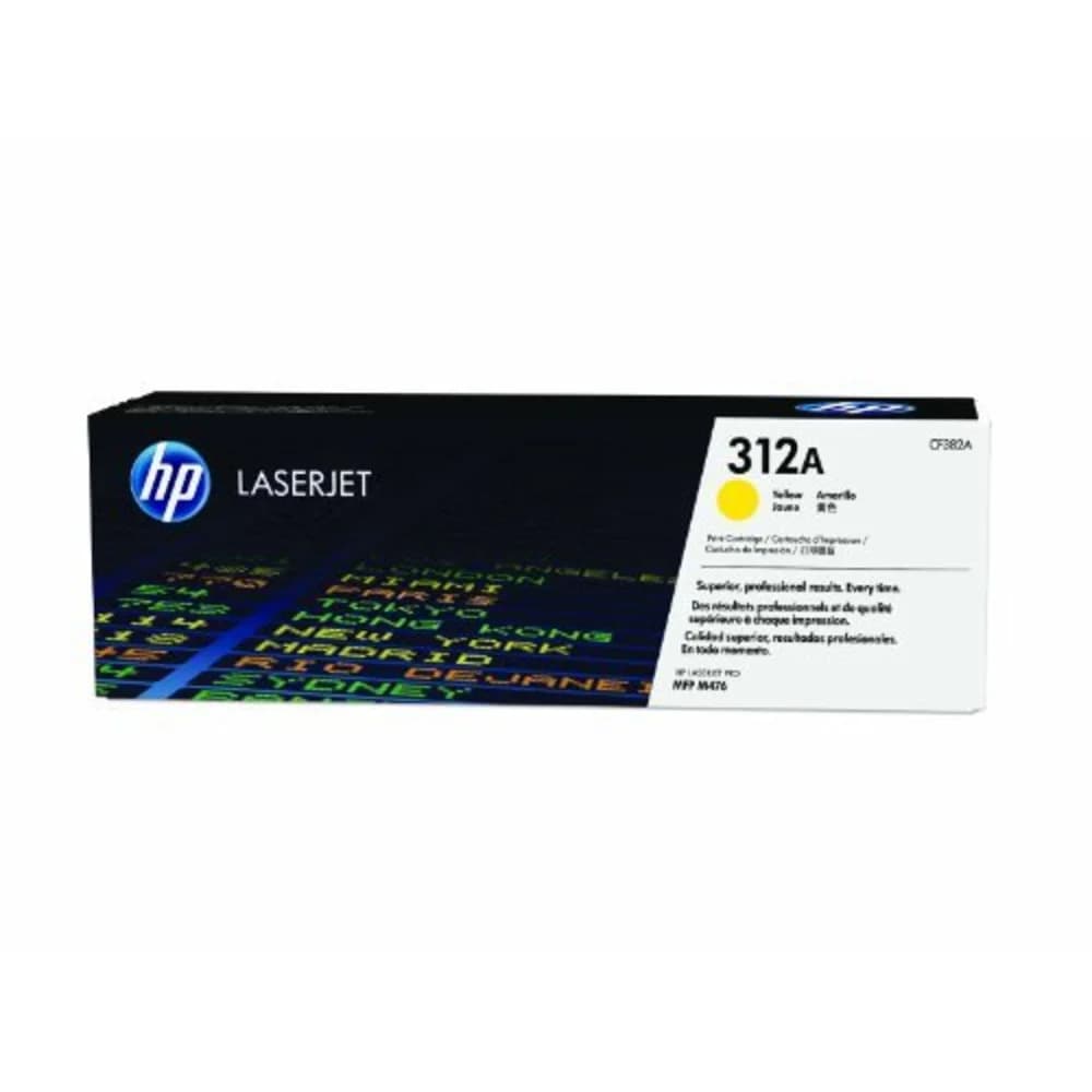 Тонер Картридж HP 312A CF382AC желтый (2400стр.) для HP CLJ Pro M476