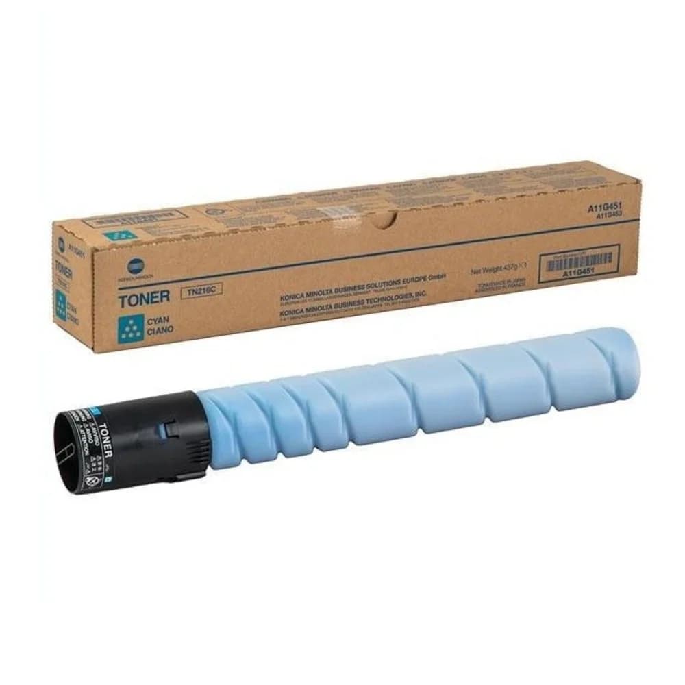 Тонер Konica-Minolta bizhub C220/280 синий TN-216C (o)