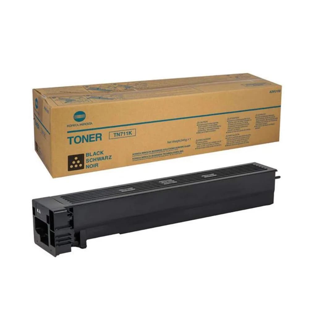 Тонер Konica-Minolta bizhub C654/754/Pro C754 черный TN-711K